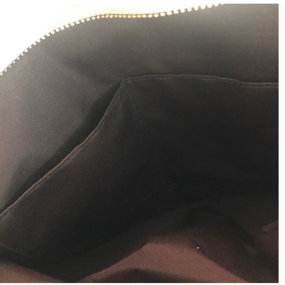Coach City Zip TopChalk crossgrain Leather Tote - Picture 5 of 9
